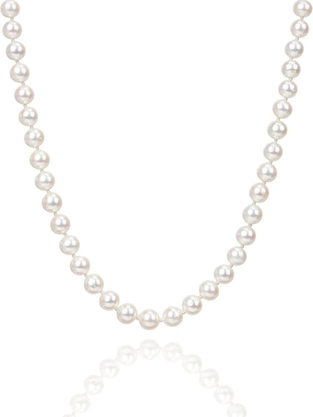 Genuine Freshwater Pearl Strand Necklace for Women | Elegant Fine Jewelry Gift